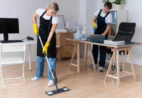 Nettoyage de bureau professionnel à Rebourguil