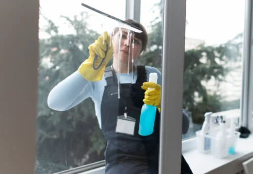 Nettoyage de vitres intérieures et extérieures à Rebourguil